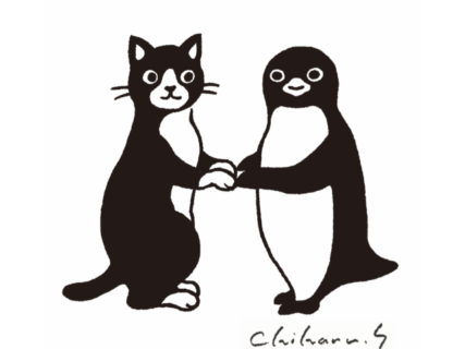 猫とペンギンのイラスト原画100点を展示！坂崎千春さんの個展『ペンギン百態』の最終回が開催