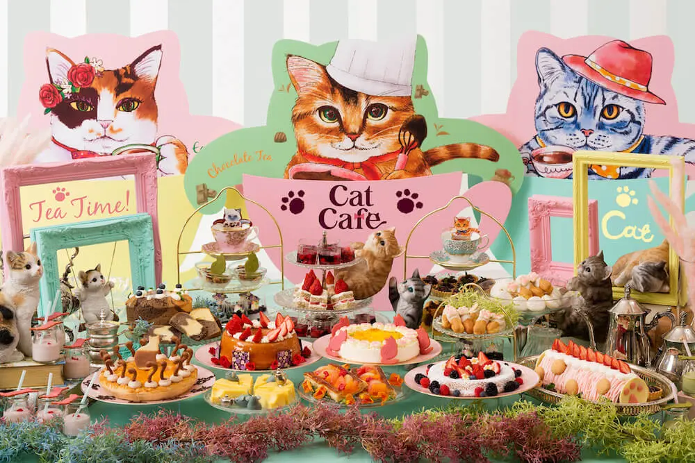 猫モチーフのケーキやパイが食べ放題にゃ！京王プラザホテル八王子で猫