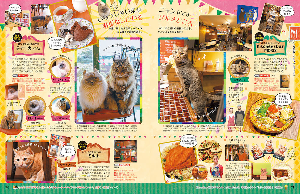 看板猫がいるグルメ店の特集ページ by nyaruco東京ねこさんぽ