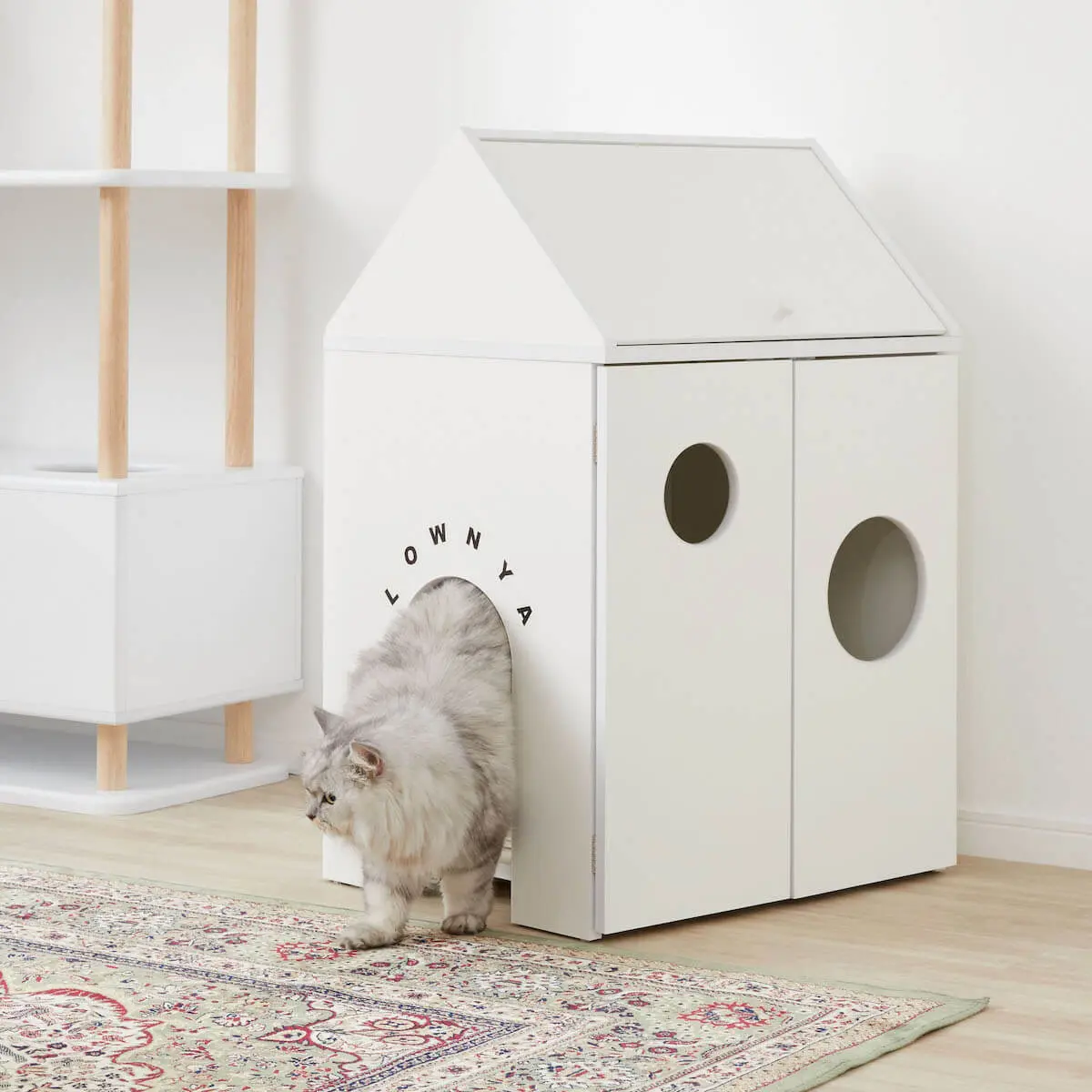 猫家具専用ブランドLOWNYA（ロウニャ）が誕生、ネコも人も楽しめる5