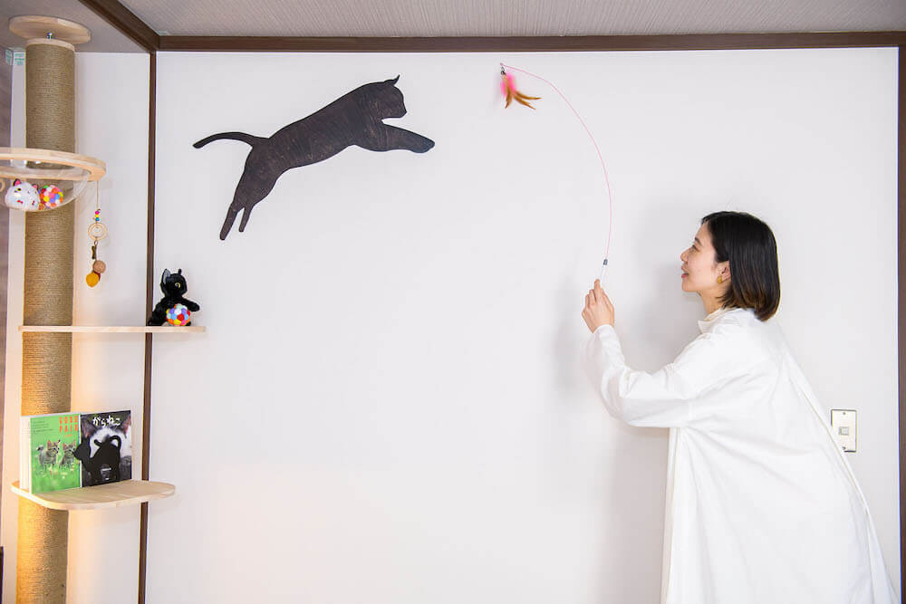 猫の撮影スポットがある客室「にゃらまちルーム」 by ホテルアジール・奈良