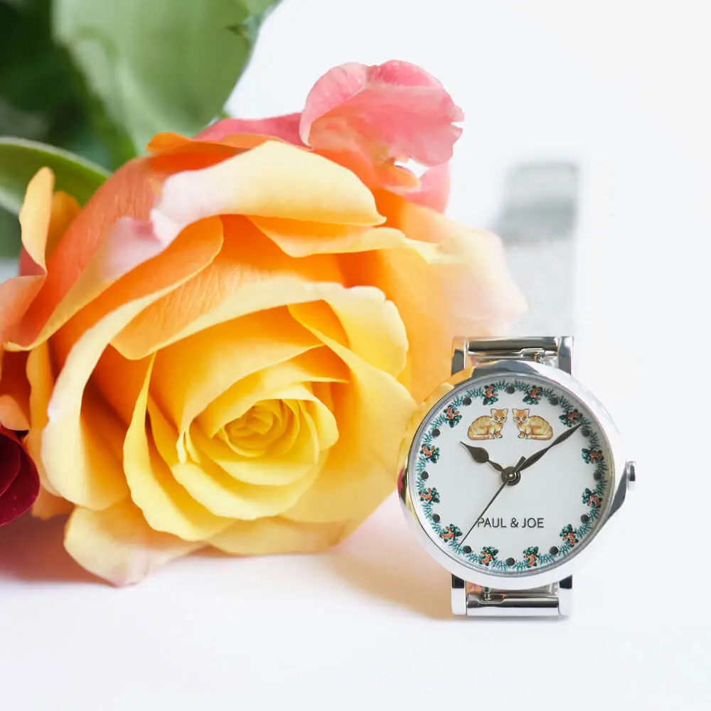 2匹の猫がじっと見つめてくる！ポルジョの夏向け新作ウォッチ