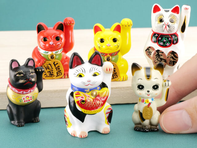 日本各地に伝わる「招き猫」をフィギュア化！人気コレクションの