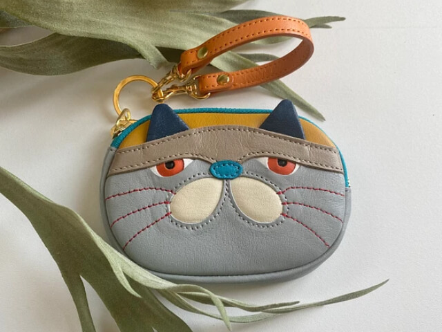 1956] 光る☆ 猫 アイスクリームにゃんこ ハンドメイド-