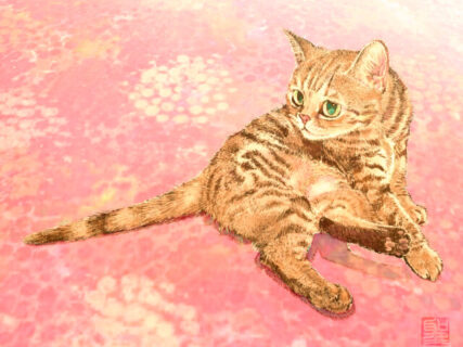 マンガ家・樹崎聖さんの猫イラスト展がバーチャル美術館で開催中！NFTアート化した複製画も販売