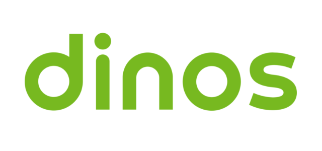 通信販売のディノス（dinos）のロゴイメージ