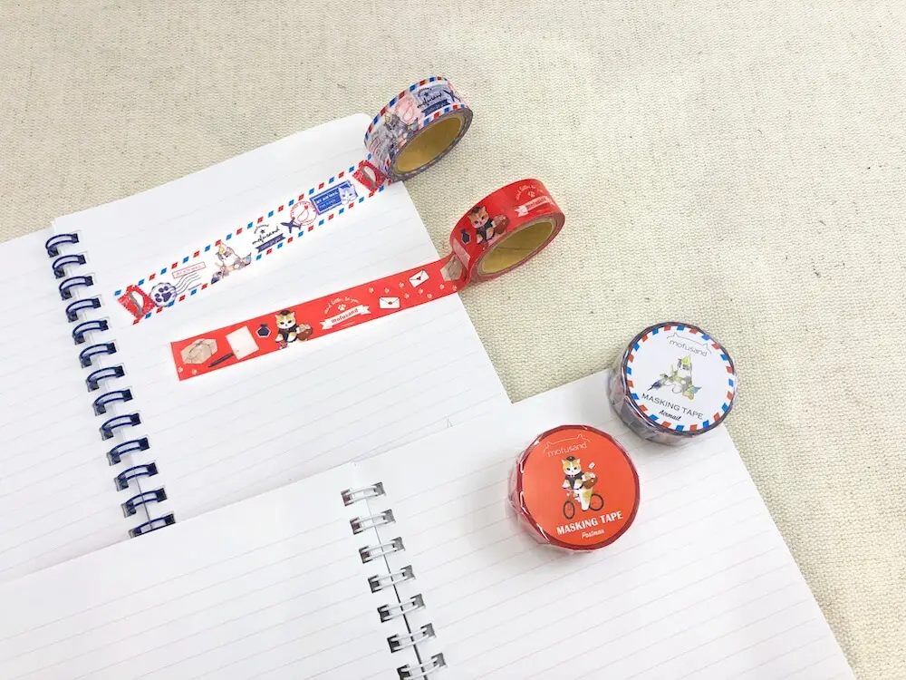 郵便局限定アイテム！人気イラストレーター「ぢゅの」デザインの新作