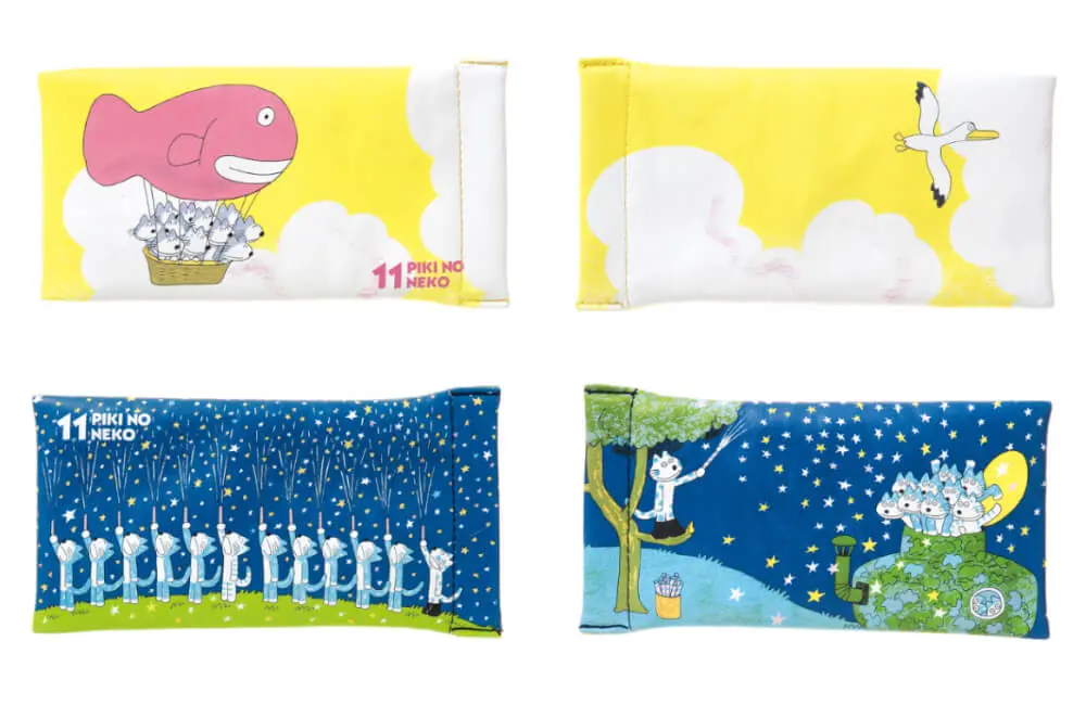 人気絵本のイラストをそのまま再現！「11ぴきのねこ」文具シリーズから