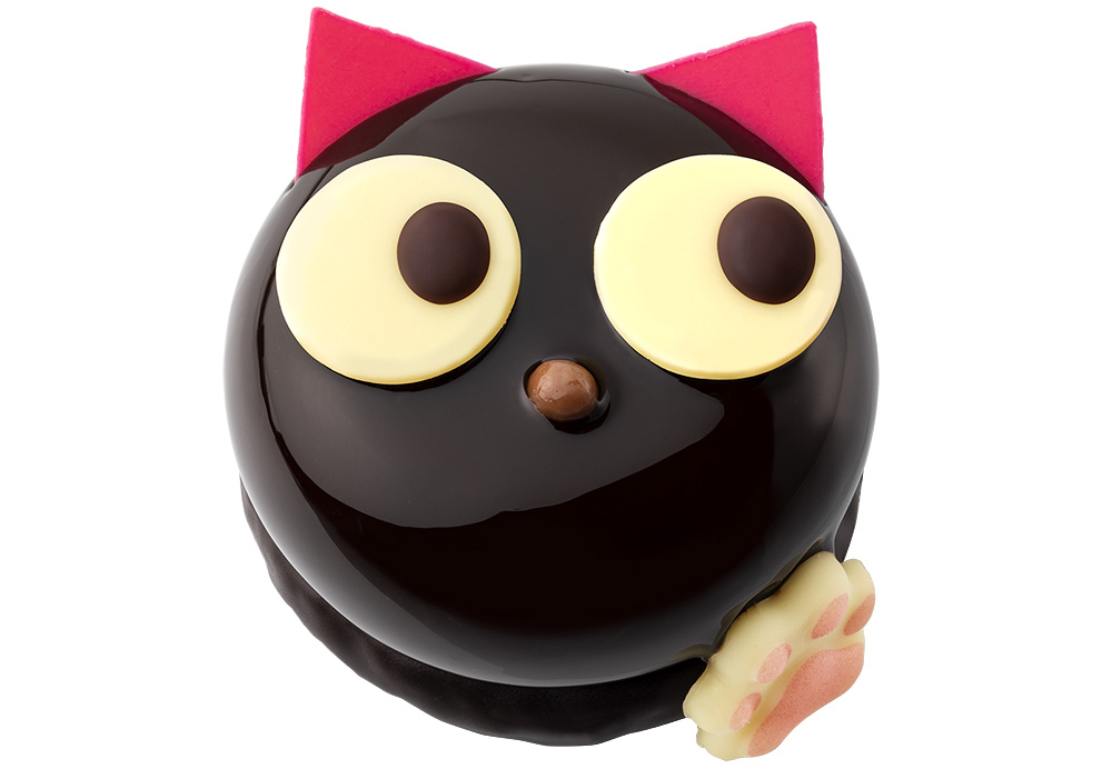 チョコレートたっぷりのネコ型ケーキ「黒猫ショコラ」 by BUTTER STATEsバターステイツ