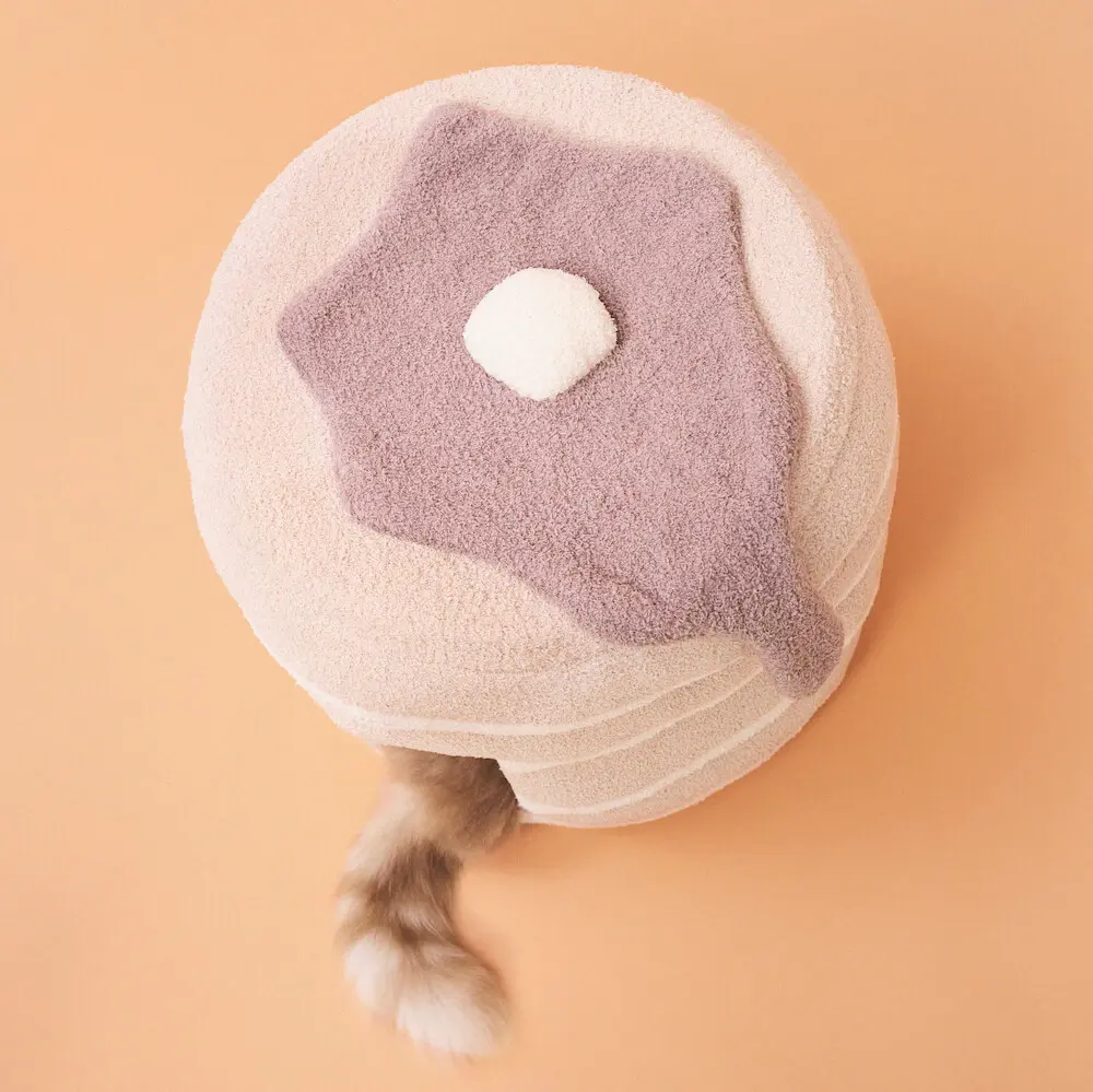 完売！人気 gelato pique ジェラートピケ パンケーキ型 ネコハウス パンケーキをモチーフにした猫ハウスも可愛い♪ ジェラートピケ
