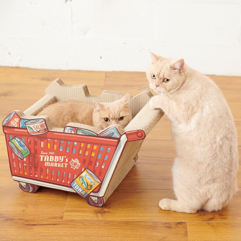 ショッピングカート型の猫用爪とぎ by 036PETS オーサムペッツ・オーサムストア