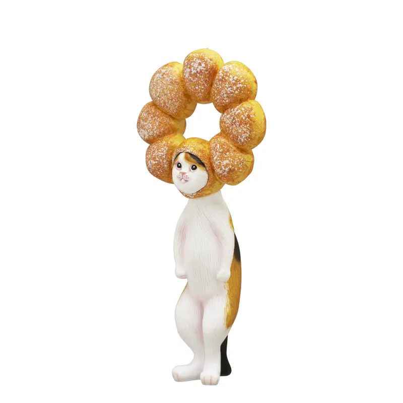 造形作家・ベン山口の「被り猫ドーナツ」がカプセルトイに！200点の