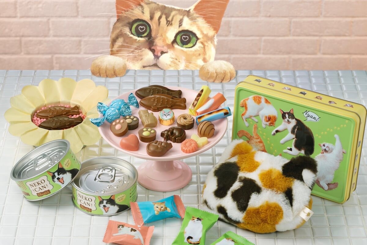 猫をモチーフにした新しいチョコレートブランド『ねこみゃみれ』 by メリーチョコレート