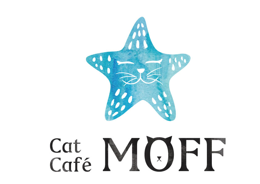 MOFFの猫カフェブランド『Cat Café MOFF』ロゴイメージ