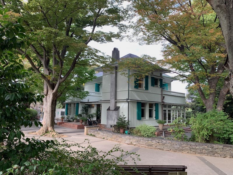 横浜にある西洋館、エリスマン邸の外観イメージ