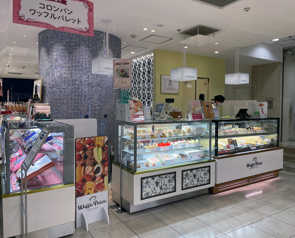 洋菓子メーカー「コロンバン 池袋東武店」の外観イメージ