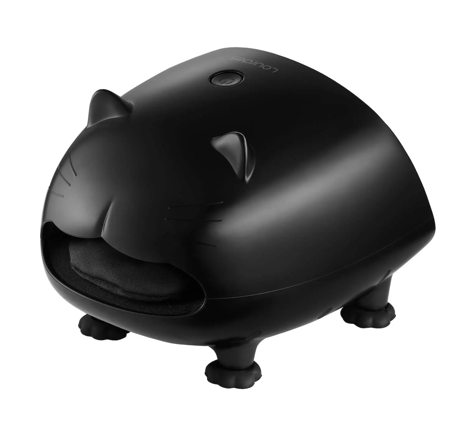 猫型のフットケア機器「リラニャー」が手のマッサージに本格対応