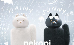毎日連れて歩きたくなる♪猫のボディのようなふわふわカバーに入った折りたたみ傘『nekopi（ネコピ）』